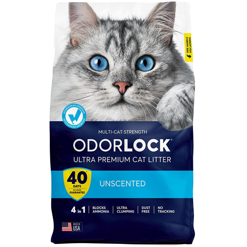Odor Lock Unscented Multi-Cat Strength Ultra Premium Clumping Cat Litter - Front