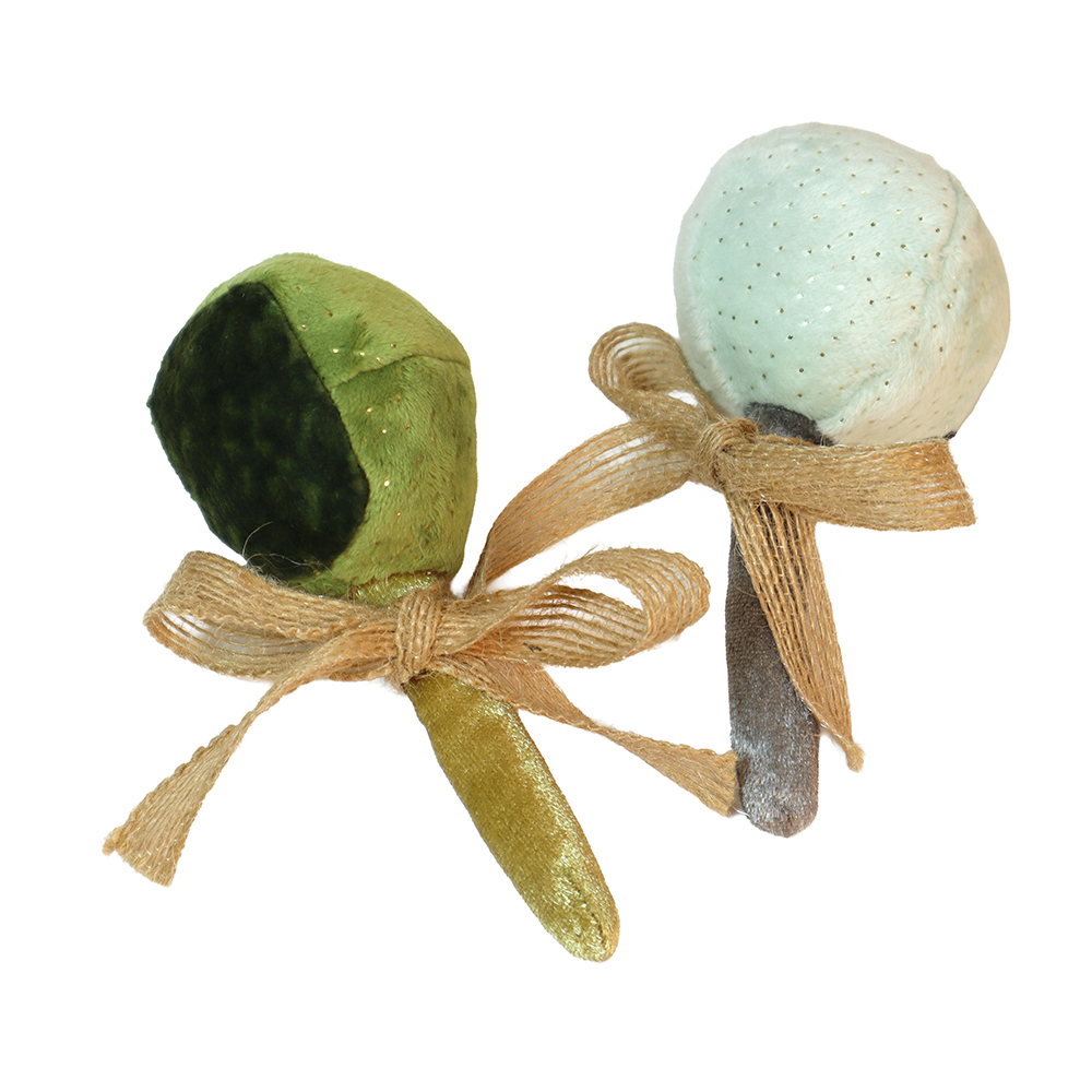 Fog City Pet x P.L.A.Y. Matcha Pops Catnip Plush Cat Toys - Front