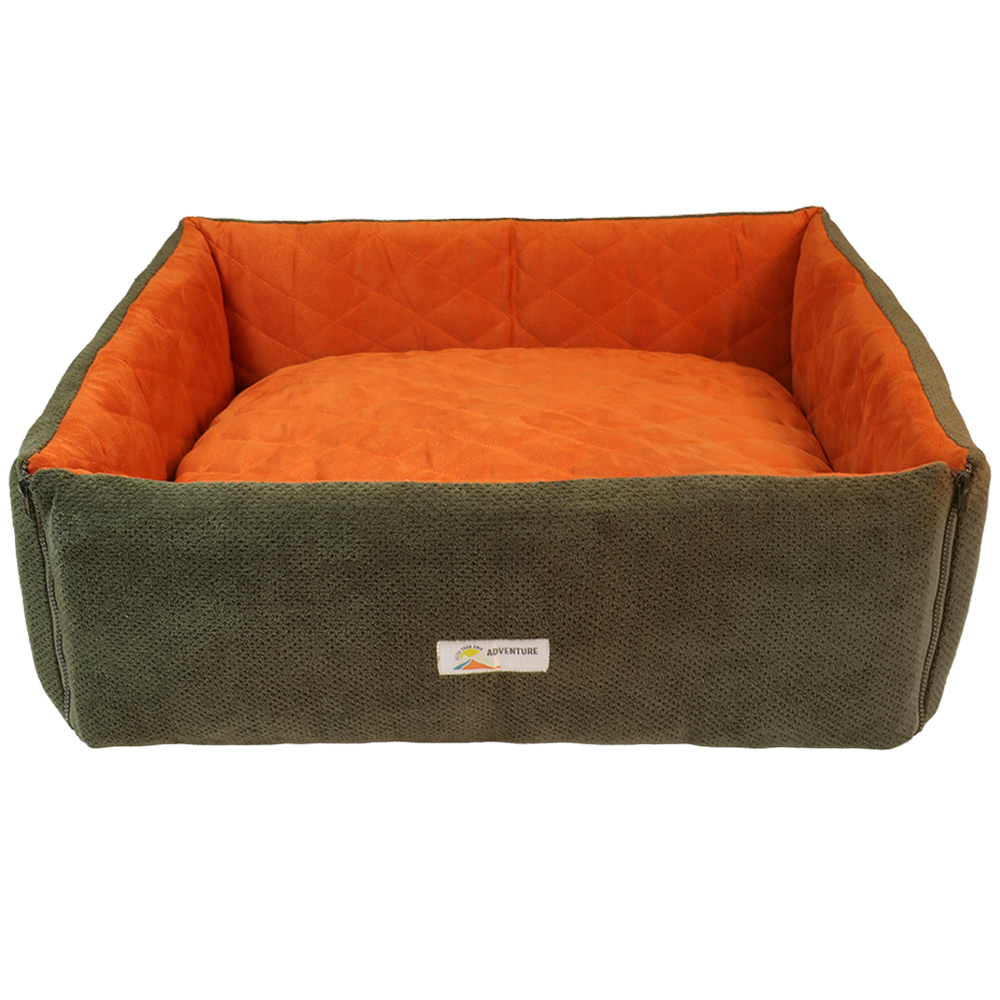 Fetch Your Own Adventure Travel Lounger Dog Bed - Front