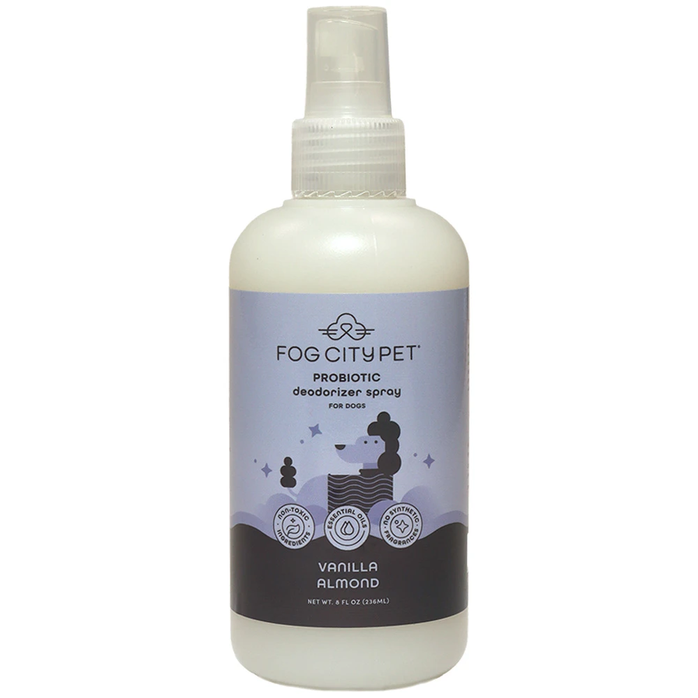 Fog City Pet Vanilla Almond Probiotic Deodorizer Spray for Dogs - Front