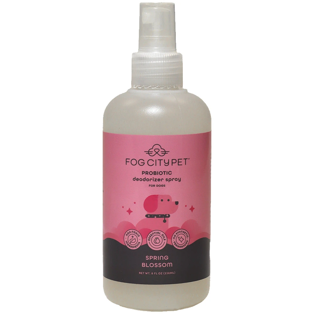 Fog City Pet Spring Blossom Probiotic Deodorizer Spray for Dogs - Front