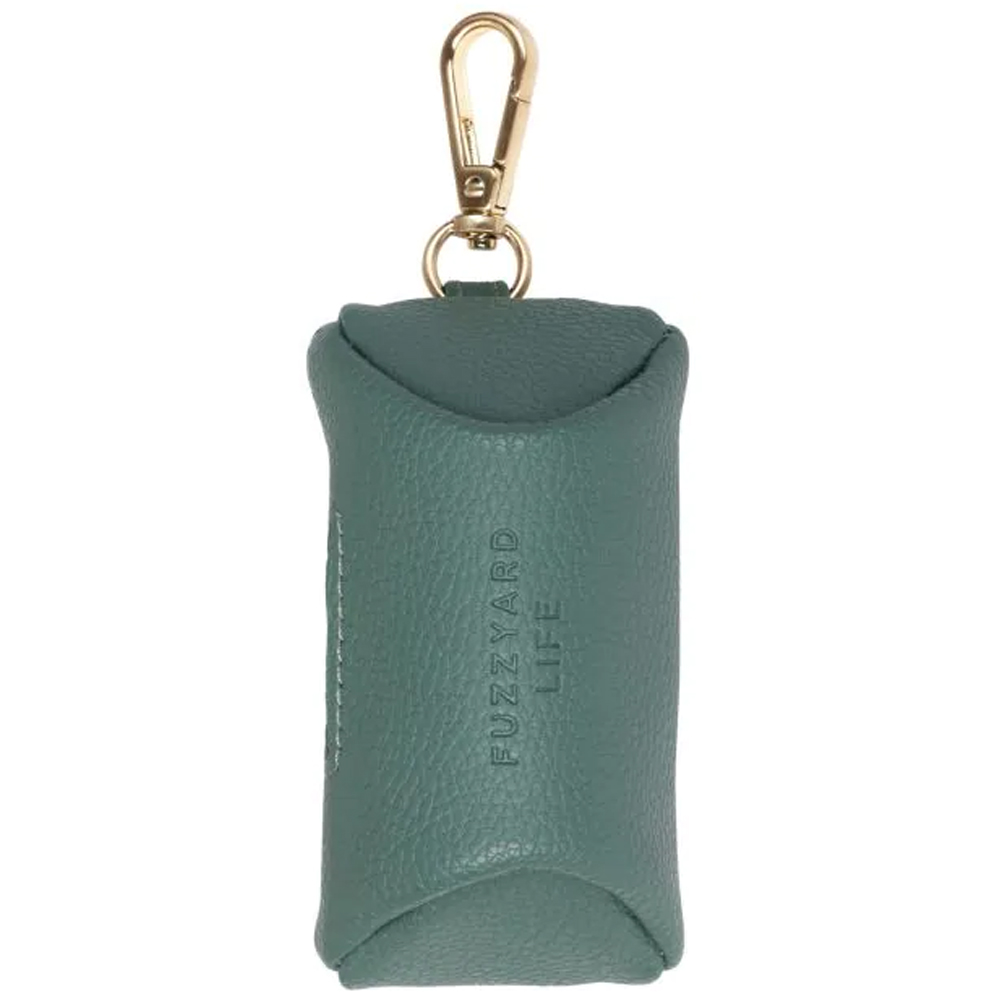 FuzzYard Life Atelier Myrtle Green Poop Bag Dispenser - Front