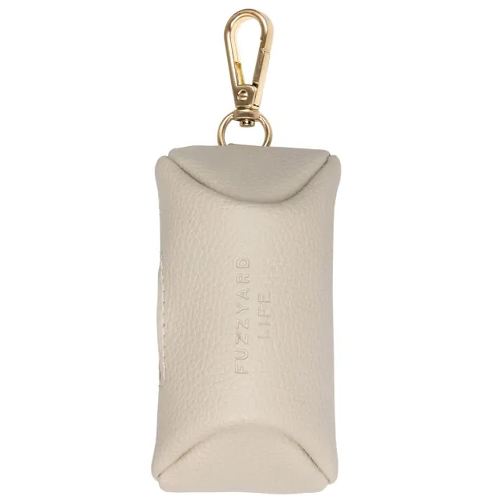 FuzzYard Life Atelier Sandstone Poop Bag Dispenser - Front