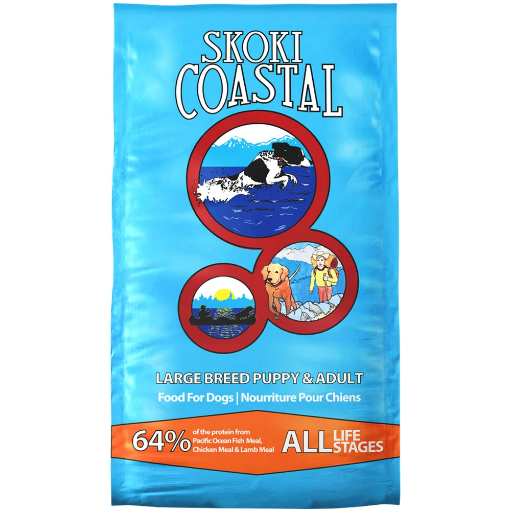 SKOKI Coastal Dry Dog Food - Front