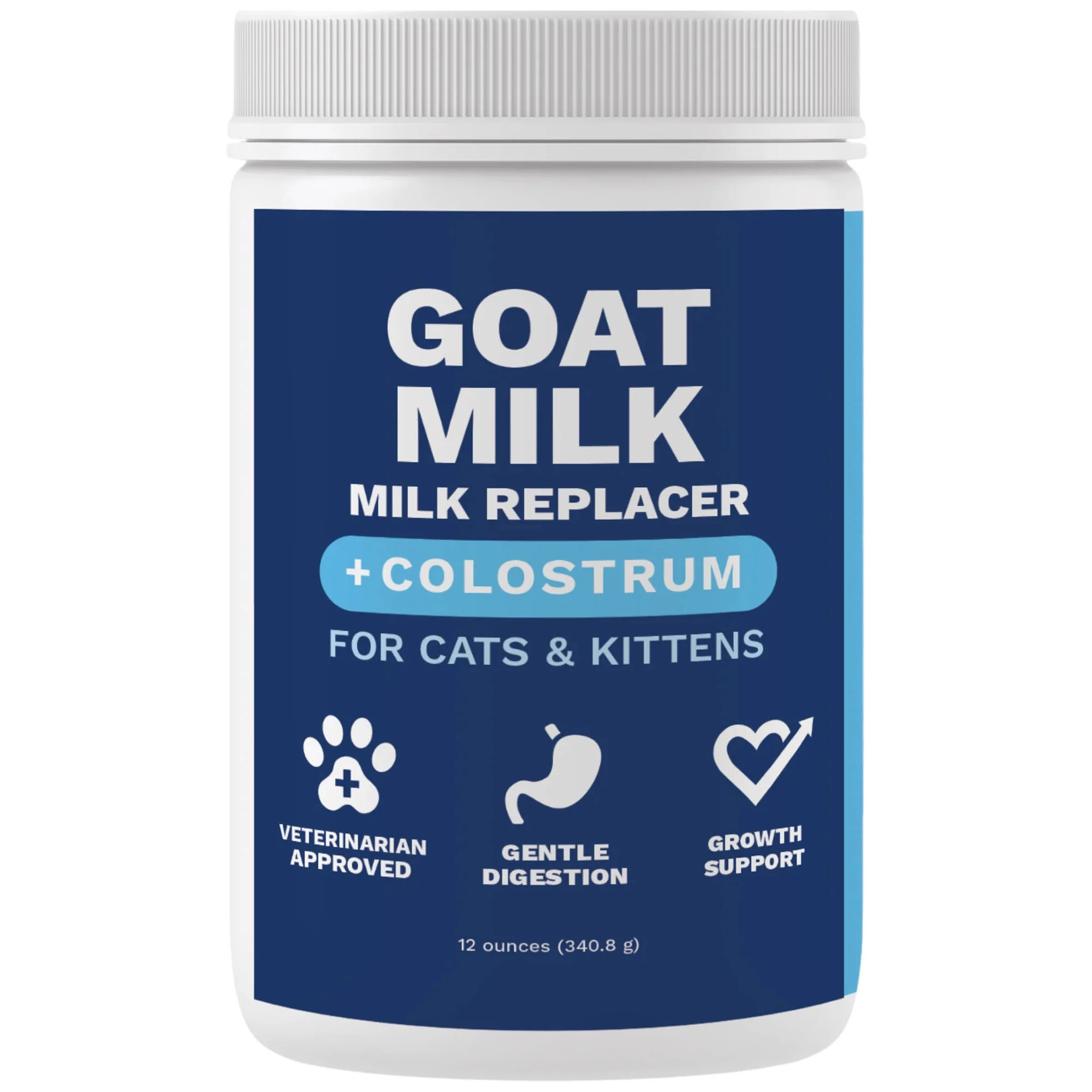 Under the Weather Goat Milk Replacer + Colostrum For Cats & Kittens - Front