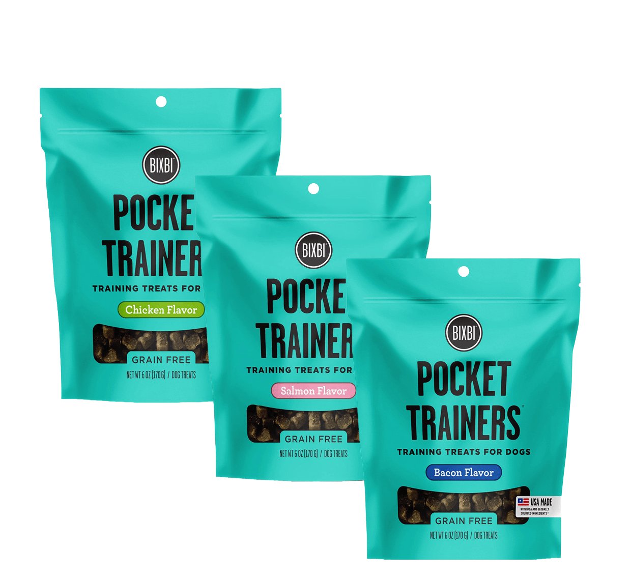 Bixbi pocket trainers treats