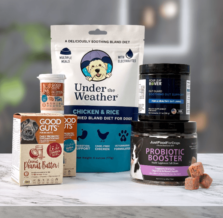 A variety of pet supplements