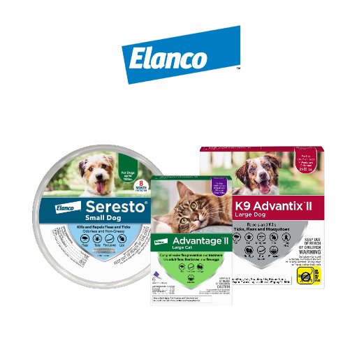 A variety of Elanco products