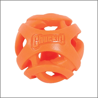 orange fetch toy