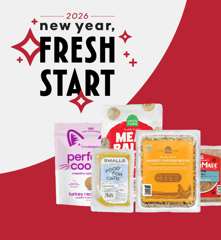 Assortment of products that are gently cooked