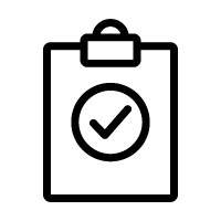Icon of a clipboard