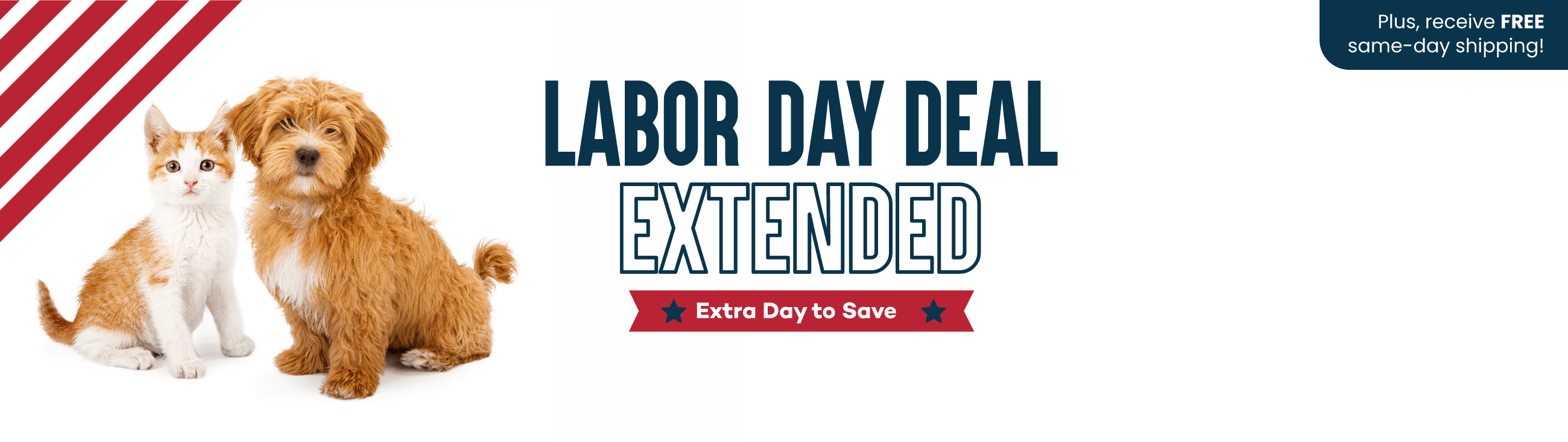 Labor Day Five Days Only September 3-8.