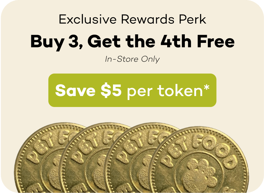 Exclusive Rewards Perk Buy 3, Get the 4th Free; $15.00 per token