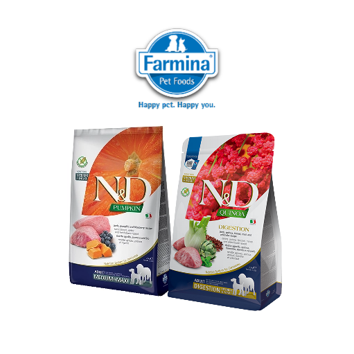 A variety of Farmina products