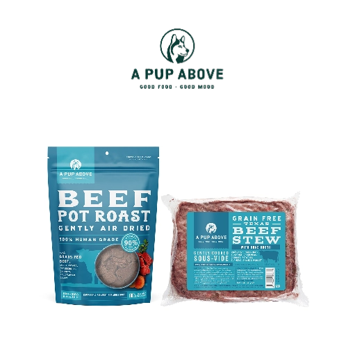 A variety of A Pup Above products