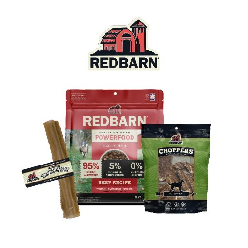 A variety of Redbarn products