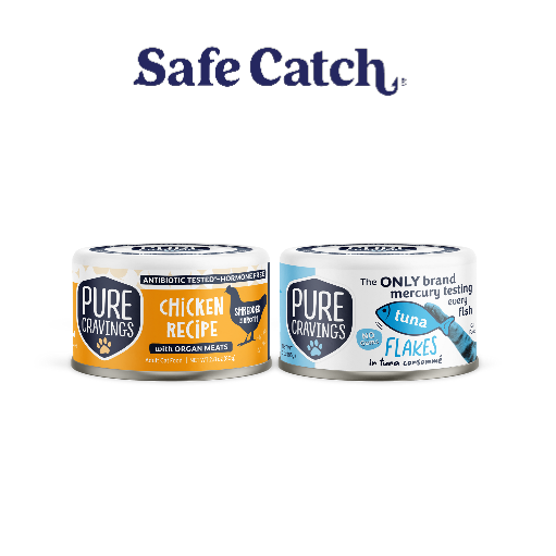 A variety of Safe Catch products.