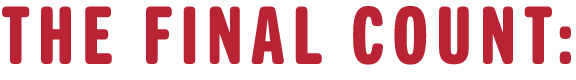The Final Count Red Text