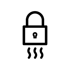 Icon of a lock