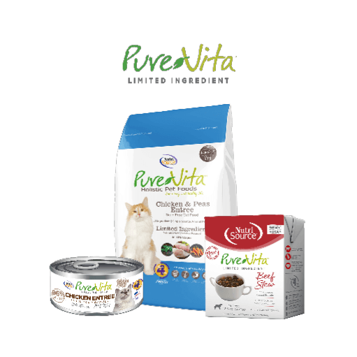 A variety of PureVita products