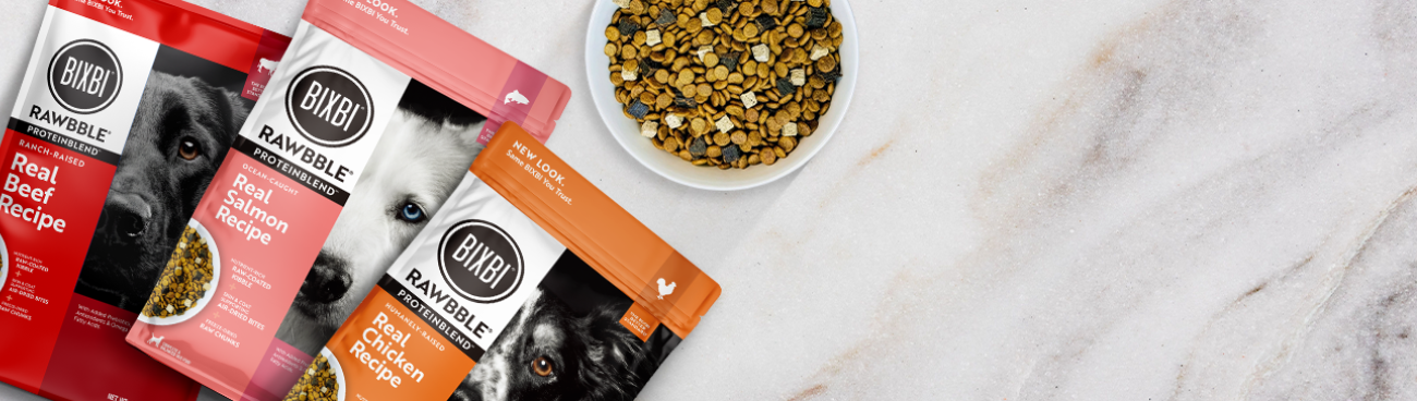 Assortment of Bixbi new products.