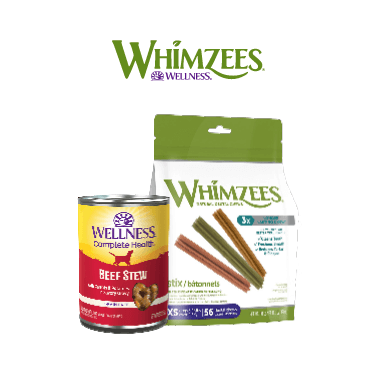 A variety of whimzees products