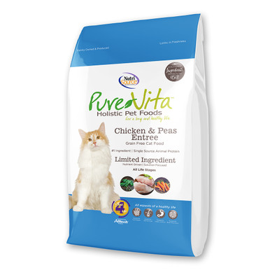 Pure vita grain hot sale free cat food