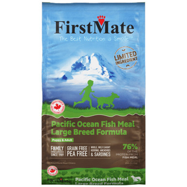 FirstMate Pacific Ocean Fish Meal Large Breed Formula Dry Dog Food