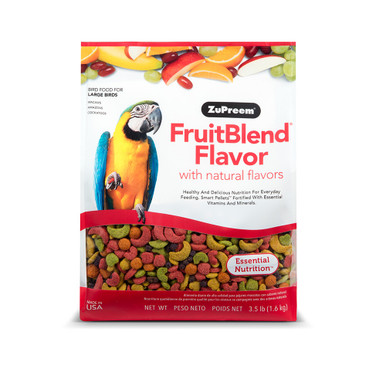 Zupreem Fruitblend With Natural Flavors Parrots & Conures