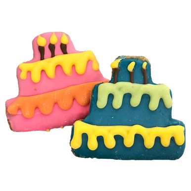 Pawsitively Gourmet Birthday Cake Cookie Dog Treat, Assorted