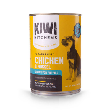 Kiwi Kitchens Chicken & Mussel Dinner Canned Puppy Food