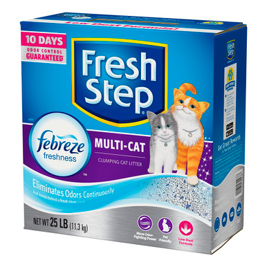 Fresh Step Multi Cat Scented Clumping Cat Litter Pet Food Express