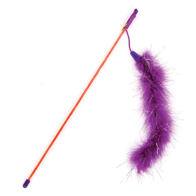 Pet Park Blvd Sparkle Feather Boa Teaser Cat Toy Pet Food Express