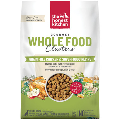The Honest Kitchen Gourmet Whole Food Clusters Grain Free Chicken