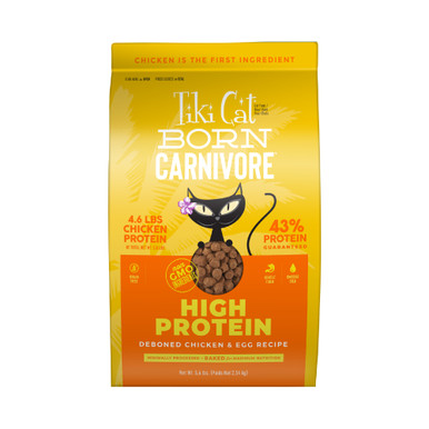 Tiki Cat Born Carnivore Deboned Chicken Egg Dry Cat Food