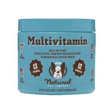 Natural Dog Company Multivitamin All-In-One Daily Soft Chews