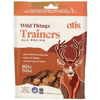 Wild Things Elk Recipe Training Dog Treats