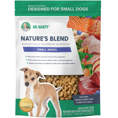 Dr. Marty Nature's Blend Small Breed Freeze Dried Raw Adult Dog Food