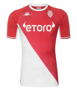 AS Monaco 21/22 Authentic Men's Home Shirt