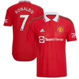 RONALDO #7 Manchester United 22/23 Authentic Men's Home Shirt