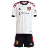 RONALDO #7 Manchester United 22/23 Kid's Away Shirt and Shorts