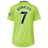 RONALDO #7 Manchester United 22/23 Women's Third Shirt