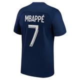 MBAPPE #7 Paris Saint-Germain 22/23 Kid's Home Shirt and Shorts