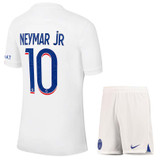NEYMAR JR #10 Paris Saint-Germain 22/23 Kid's Third Shirt and Shorts