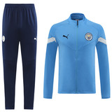 Manchester City 22/23 Men's Blue Long Zip Jacket