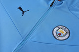 Manchester City 22/23 Men's Blue Long Zip Jacket