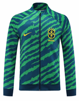 Brazil 22/23 Men's Pre-Match Long Zip Jacket