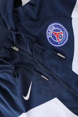 Paris Saint-Germain 22/23 Men's Blue-White Long Zip Windbreaker