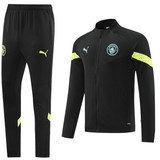 Manchester City 22/23 Men's Black Long Zip Jacket