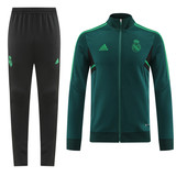 Real Madrid 22/23 Men's Green Long Zip Jacket